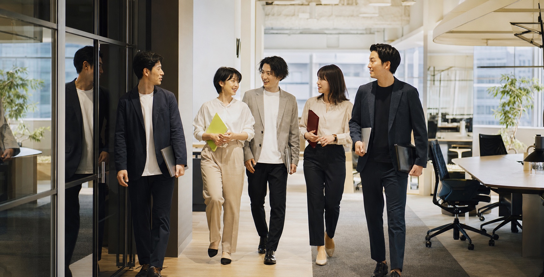 研修を終え、次の実践へ向かうチーム